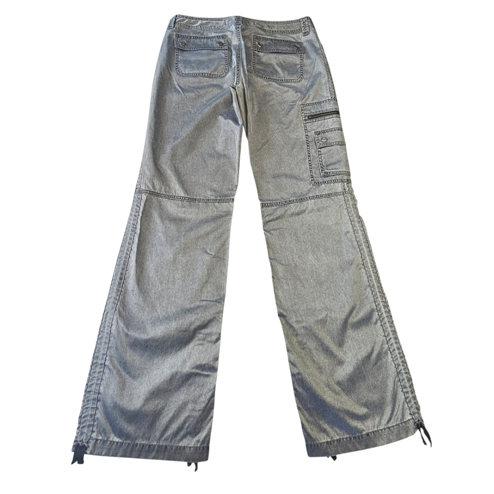 Express Women's Silver Adjustable Length Cargo Pa… - image 2